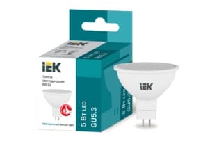 Лампа светодиодная ECO MR16 софит 5Вт 230В 4000К GU5.3