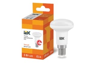 Лампа светодиодная ECO R39 рефлектор 3Вт 230В 3000К E14