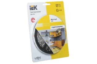 Лента LED 5м блистер LSR-3528Y60-4.8-IP20-12V -eco
