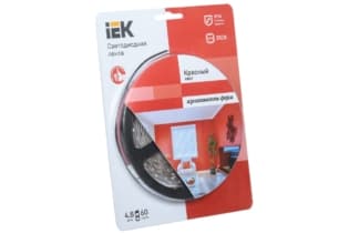 Лента LED 5м блистер LSR-3528R60-4.8-IP20-12V -eco