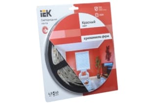 Лента LED 5м блистер LSR-3528R60-4.8-IP65-12V -eco