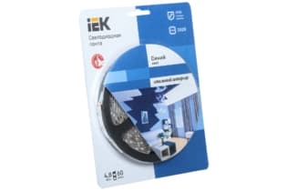 Лента LED 5м блистер LSR-3528B60-4.8-IP20-12V -eco