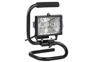 Прожектор ИО150П(переноска) галоген.черный IP54