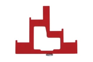 Изолятор ступенчатый ИС4-25/1-15 (4 x М6; 1 x М5) силовой