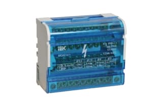 Шины на DIN-рейку в корпусе (кросс-модуль) ШНК 4х11 3L+PEN