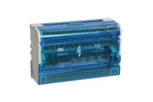 Шины на DIN-рейку в корпусе (кросс-модуль) ШНК 4х15 3L+PEN