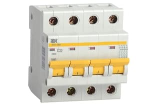 Автоматический выключатель  ВА47-29М 4P 13A 4,5кА х-ка B
