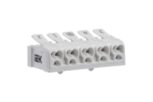 Клемма пружинная соединительная КСПн5-3L+N+PE