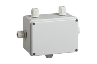 Коробка КМ41331 распаячная для о/п 150х110х85 мм IP55 (RAL7035, гермовводы PG11 5 шт)