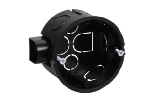 Коробка КМ40002 установочная для твердых стен d65x40 (с саморезами)