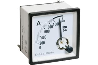 Амперметр Э47 1000/5А кл. точн. 1,5 72х72мм