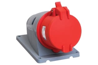 Розетка стационарная ССИ-124 32А-6ч/380-415В 3Р+РЕ IP44 MAGNUM