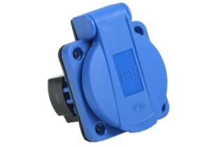 РП16-3 Роз. пан. 2Р+РЕ 16А з/к з/ш кр. IP54 син. MAGNUM