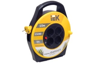Катушка УК10 с т/з 4 места 2Р/10м 2х0,75 мм2 