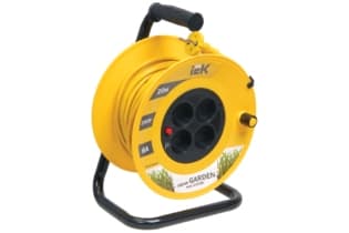 Катушка УК20 с т/з 4 места 2Р/20м 2х0,75 мм2 