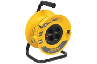 Катушка УК20 с т/з 4 места 2Р+PЕ/20м 3х1,5 мм2 