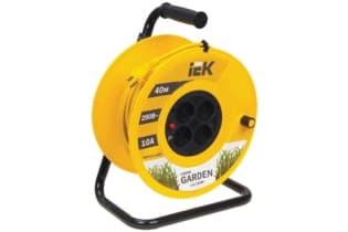 Катушка УК40 с т/з 4 места 2Р/40м 2х1,0 мм2 