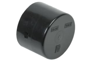 Заглушка для двустенной трубы d63