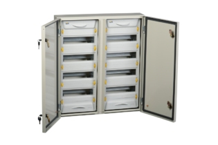 Корпус металлический ЩРн-2x48з-1 У2 IP54 PRO