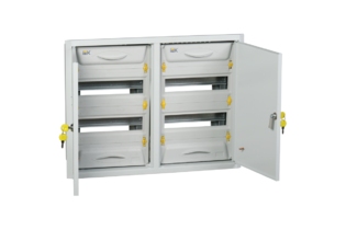 Корпус металлический ЩРв-2х24зк-1 36 IP31 